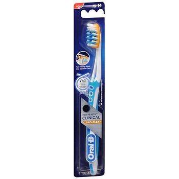Oral-B Pro-Health Clinical Pro-Flex Toothbrush Compact Head Medium - 1 Each, Pack of 3 Toothbrush Oral B 