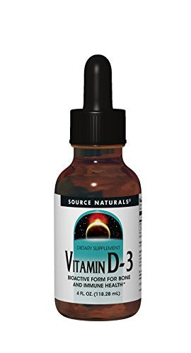 Source Naturals Vitamin D-3 2000IU - Organic - 4oz Supplement Source Naturals 