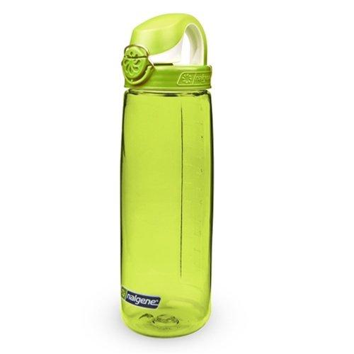 Nalgene Tritan On The Fly Water Bottle, Green with Green/White, 24Oz Sport & Recreation Nalgene 