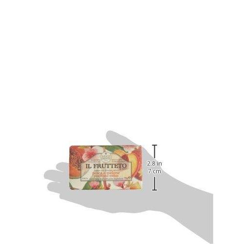 Nesti Dante Nesti dante il frutteto sweetening soap - peach and melon, 8.8oz, 8.8 Ounce Natural Soap Nesti Dante 