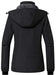 Wantdo Women's Detachable Hood Waterproof Fleece Lined Parka Windproof Ski Jacket Black US Medium Ski Wantdo 