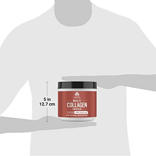 Ancient Nutrition Multi Collagen Protein Powder, High Quality, Grass Fed Beef, Chicken, Wild Fish and Eggshell, Multi-Collagen Peptides, 8.6oz Supplement Ancient Nutrition 