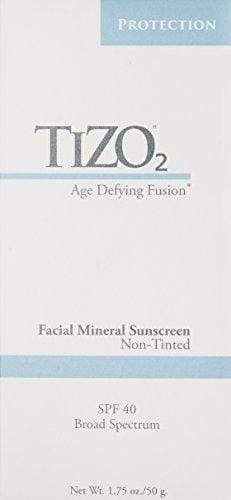TIZO 2 Non-Tinted Facial Mineral Sunscreen SPF 40, 1.75 oz Sun Care Tizo 