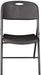 AmazonBasics Folding Plastic Chair, 350-Pound Capacity, Black, 6-Pack Furniture AmazonBasics 