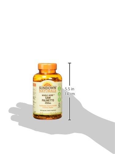 Sundown Naturals Saw Palmetto 450 mg, 250 Capsules Supplement Sundown Naturals 