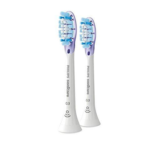 Philips Sonicare Premium Gum Care replacement toothbrush heads, HX9052/65, Smart recognition, White 2-pk Brush Head Philips Sonicare 