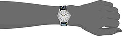 Timex Women's T2P370 Weekender 31mm Blue Floral Nylon Slip-Thru Strap Watch Watch Timex 