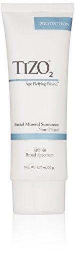 TIZO 2 Non-Tinted Facial Mineral Sunscreen SPF 40, 1.75 oz Sun Care Tizo 
