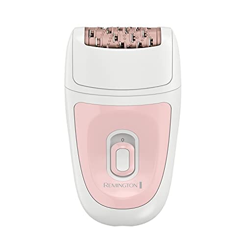 Remington Smooth & Silky Total Coverage Epilator, Electric Tweezing System, Pink, EP7010E Beauty Remington 