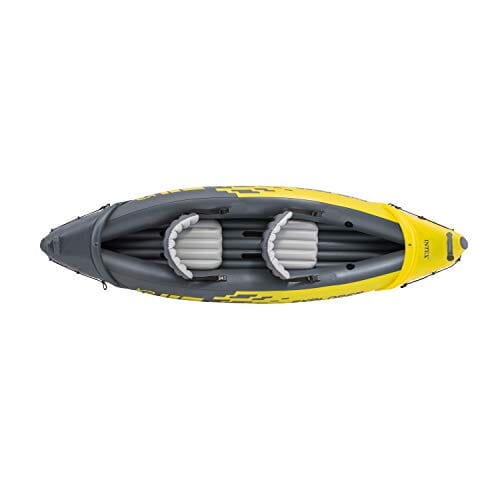 Intex Explorer K2 Kayak, 2-Person Inflatable Kayak Set with Aluminum Oars and High Output Air Pump Outdoors Intex 