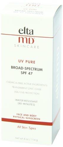 EltaMD UV Pure Sunscreen Broad-Spectrum SPF 47, 4.0 oz Sun Care ELTA MD 