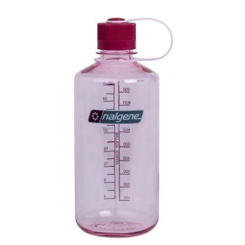 Nalgene Tritan 1-Quart Narrow Mouth BPA-Free Water Bottle, Clear Pink Sport & Recreation Nalgene 