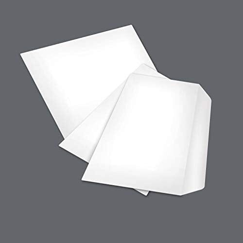 Amazon Basics #6 3/4 Security-Tinted Envelopes with Peel & Seal, 300-Pack, White Office Product Amazon Basics 