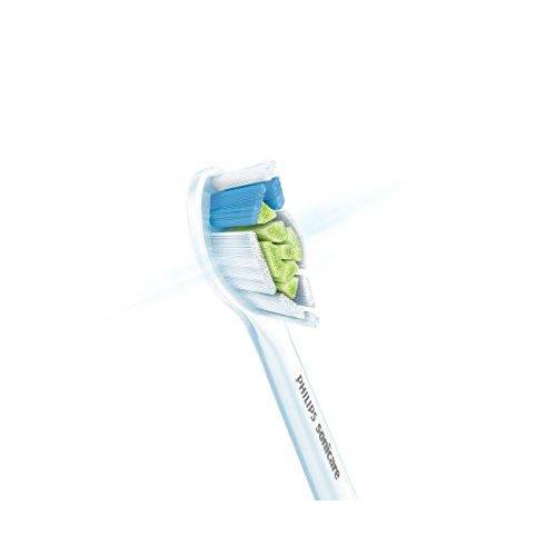 Philips Sonicare DiamondClean replacement toothbrush heads, HX6064/65, BrushSync technology, White 4-pk Brush Head Philips Sonicare 