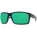 Costa Del Mar Reefton Sunglasses Blackout/Green Mirror 580Plastic Sunglasses Costa Del Mar 