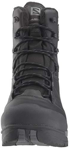 Salomon Men's Toundra PRO CSWP Hiking Boot, Black/Magnet, 9 D US Men's Trail Shoes Salomon 