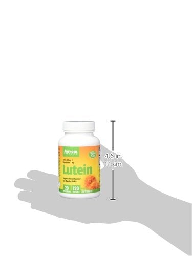 Jarrow Formulas Lutein, Supports Vision and Macular Health, 20 mg, 120 Softgels Supplement Jarrow 