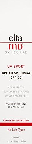 EltaMD UV Sport Sunscreen Broad-Spectrum SPF 50, 3.0 oz Sun Care ELTA MD 
