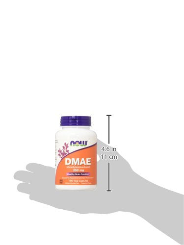 NOW DMAE 250 mg,100 Veg Capsules Supplement NOW Foods 