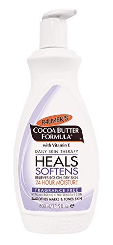 Palmer's Cocoa Butter Formula Body Lotion, Fragrance Free, 13.5 oz. (Pack of 4) Skin Care Palmer's 