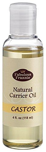 Castor 4oz Carrier Oil Base Oil for Aromatherapy, Essential Oil or Massage Essential Oil Fabulous Frannie 