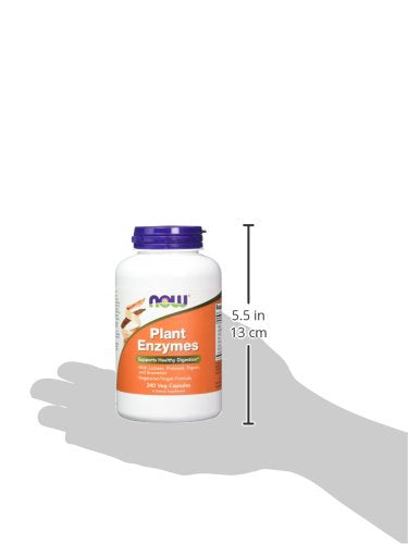 NOW Plant Enzymes,240 Capsules Supplement NOW Foods 