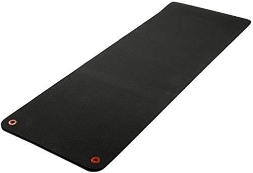 SPRI Hanging Exercise Mat, Fitness & Yoga Mat for Group Fitness Classes, Commercial Grade Quality with Reinforced Holes, 56" L x 23" W x 3/8" Thick Sports SPRI 