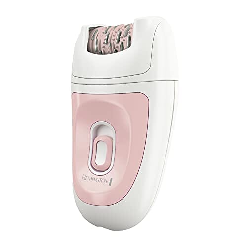 Remington Smooth & Silky Total Coverage Epilator, Electric Tweezing System, Pink, EP7010E Beauty Remington 