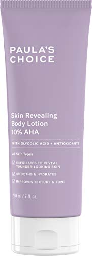 Paula's Choice Skin Revealing Body Lotion 10% AHA, 7 oz bottle with Glycolic Acid and Antioxidants-for Normal Dry and Aged Skin Skin Care Paula's Choice 
