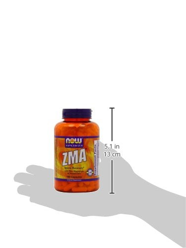 NOW Sports ZMA,180 Capsules Supplement NOW Foods 