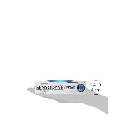 Sensodyne Repair and Protect Sensitivity Toothpaste for Sensitive Teeth Relief, 3.4 oz. Toothpaste Sensodyne 