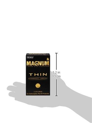 Trojan Magnum Thin 12ct Condom Trojan 