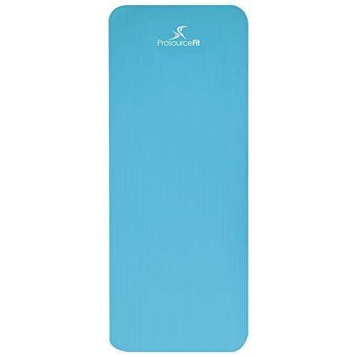 ProsourceFit Extra Thick Yoga and Pilates Mat 1/2" - Aqua Sports ProsourceFit 