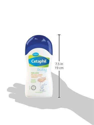 Cetaphil Baby Daily Lotion with Organic Calendula, Sweet Almond Oil and Sunflower Oil, 13.5 Ounce Bath, Lotion & Wipes Cetaphil Baby 