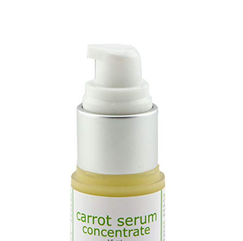 Carrot Serum Concentrate Skin Corrector - Heals Skin Damage, Hyperpigmentation, Sun Spots & Evens Skin Tone Skin Care Made from Earth 