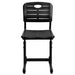 Flash Furniture Adjustable Height Black Student Chair with Black Pedestal Frame Furniture Flash Furniture 