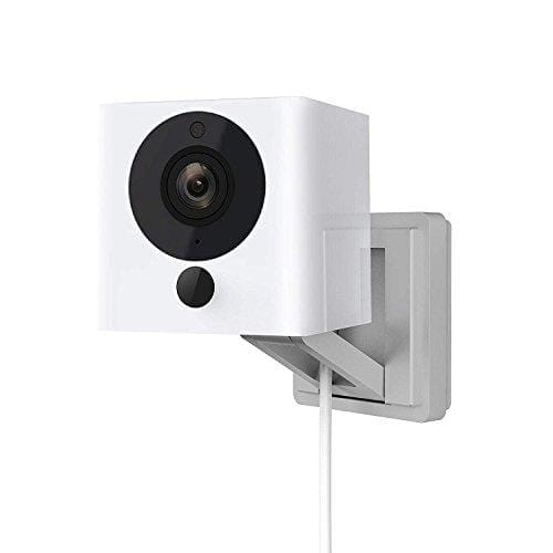 Wyze Cam 1080p HD Indoor Smart Home Camera with Night Vision, 2-Way Audio, Works with Alexa & the Google Assistant, White, 2-Pack Camera WYZE 