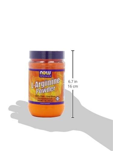 NOW Sports L-Arginine Powder, 1-Pound Supplement Now Sports 