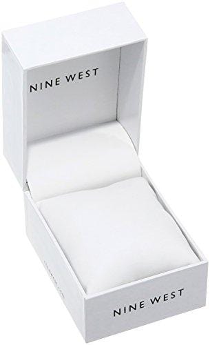 Nine West Women's NW/2044RGPK Rose Gold-Tone and Blush Pink Strap Watch Watch NINE WEST 