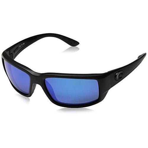Costa Del Mar Fantail Sunglasses, Blackout, Blue Mirror 580 Glass Lens Sunglasses Costa Del Mar 