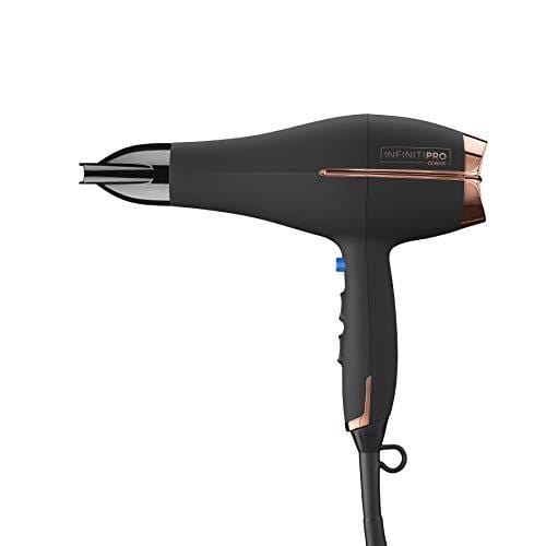 INFINITIPRO BY CONAIR 1875 Watt AC Motor Pro Hair Dryer, Black / Rose Gold Beauty Conair 