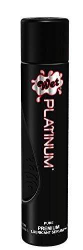 Wet Platinum Lube - Premium Silicone Based Personal Lubricant, 4.2 Ounce Lubricant Wet 