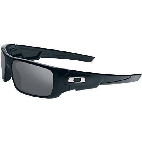 Oakley Men's Crankshaft Rectangular Eyeglasses, Polished Black/Black Iridium, 60 mm Sunglasses for Men Oakley 