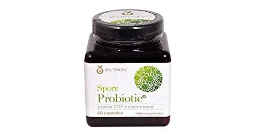 Youtheory Spore Probiotic Advanced, Black, 60 Count Supplement Youtheory 