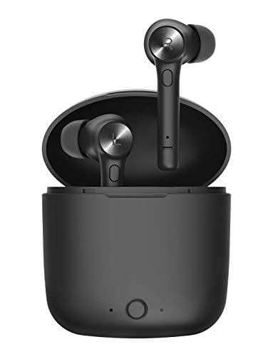 Bluetooth 5.0 Wireless Earbuds, Bluedio Hi(Hurricane) TWS Wireless Earbud Headphones in-Ear Earphones with Charging Case, Mini Car Headset Built-in Mic for Cell Phone/Running/Android, 5Hrs Playtime Electronics Bluedio 