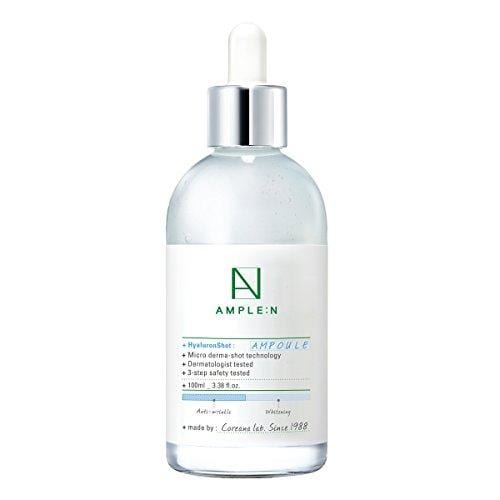 [AMPLE:N] Hyaluron Shot Ampoule 3.38 fl. oz. (100ml) - Moisturizing Hyluronic Acid Ampoule/Brightening∙Wrinkle Care Function Skin Care CORÉANA 