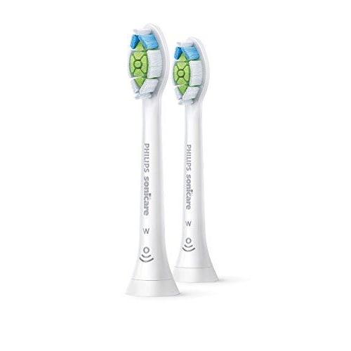 Philips Sonicare Diamond Clean Replacement Toothbrush Heads, Hx6062/65, Brushsync Technology, White, 2 count Brush Head Philips Sonicare 
