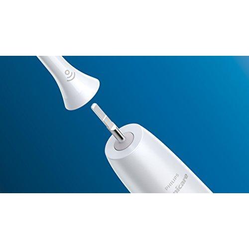 Philips Sonicare DiamondClean replacement toothbrush heads, HX6064/65, BrushSync technology, White 4-pk Brush Head Philips Sonicare 