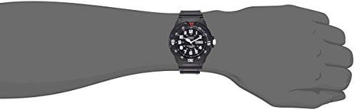Casio Japanese-Quartz Sport Watch with Resin Strap, Black, 18 (Model: EAW-MRW-200H-1BV) Watch Casio 