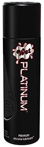 Wet Platinum Silicone Based Lubricant, 3.1 Ounce Lubricant Wet 